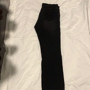 J. Crew corduroy black pants
